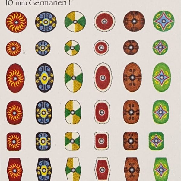 Germanic shield decals Ger I