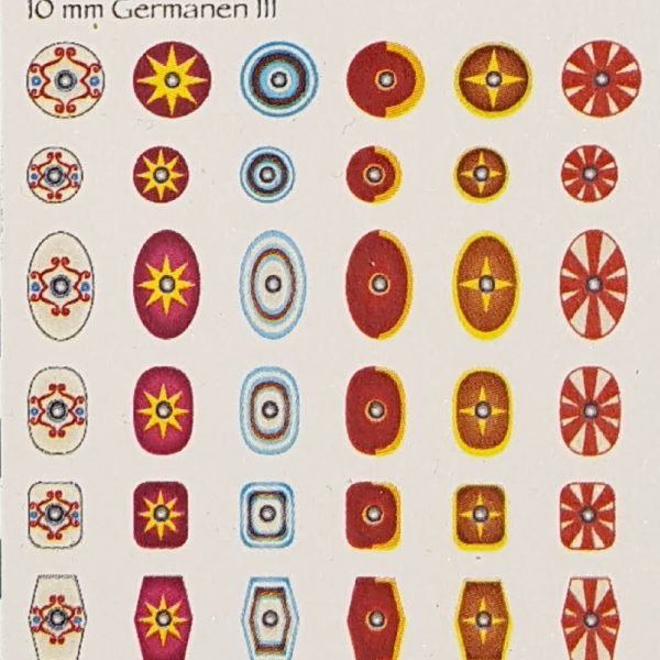 Germanic shield decals Ger III