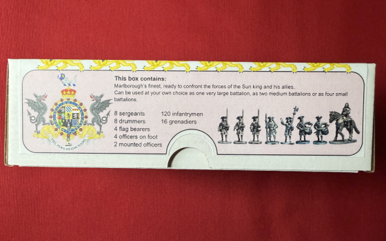 British Infantry box
