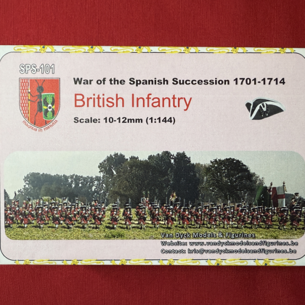 British Infantry box