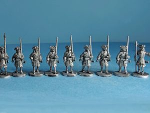 Grenadiers, French style in tricorn