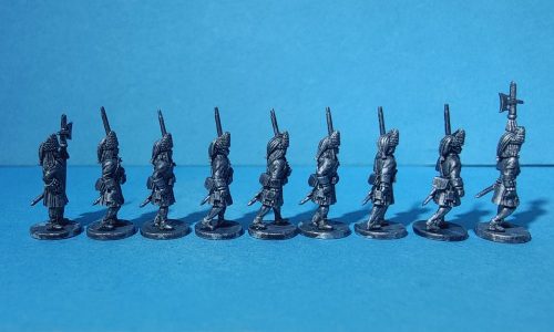 Grenadiers in bearskin caps