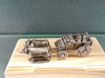 Four wheel ox wagon type "A"