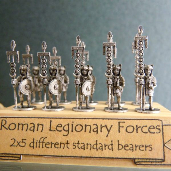 Legionary infantry standard bearers